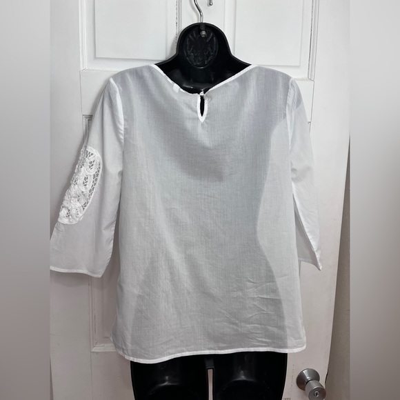 Victoria’s Secret Cotton Lace Blouse size S - Picture 4 of 7